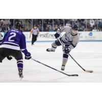 Defenseman Larry Smith with Penn State