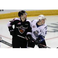 Vancouver Giants Centre Milos Roman vs. the Victoria Royals