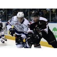 Darian Skeoch of the Vancouver Giants vs. the Victoria Royals
