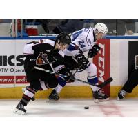 Vancouver Giants Left Wing James Malm vs. the Victoria Royals