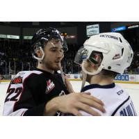 Vancouver Giants Right Wing Jared Dmytriw says goodbye to the Victoria Royals