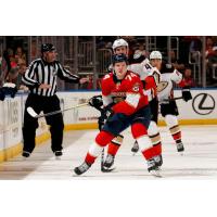 Forward Owen Tippett with the Florida Panthers