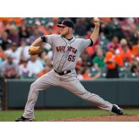 Pitcher Brett Oberholtzer with the Houston Astros