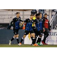 Colorado Springs Switchbacks enter the field