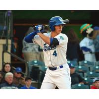 Travis Jones of the Lexington Legends at the plate