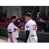 Carolina Mudcats Pitcher Jon Olczak and Manager Joe Ayrault talk strategy