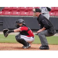 Carolina Mudcats Catcher Robie Rojas