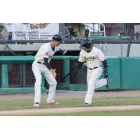 Daulton Varsho excelling for the Visalia Rawhide