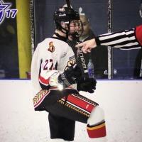 Winger Troy Andrews with the Mississauga Senators