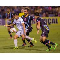 Sacramento Republic FC controls the ball vs. Las Vegas Lights FC