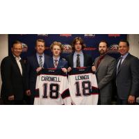 Saginaw Spirit Signees Ethan Cardwell and Tristan Lennox