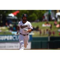 Sacramento River Cats Outfielder Mac Williamson circles the bases
