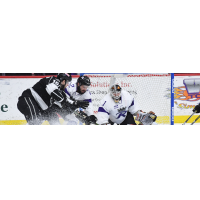 Manchester Monarchs test Reading Royals goaltender John Muse