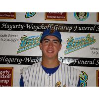 Former Waterloo Bucks left-handed pitcher Eric Stout