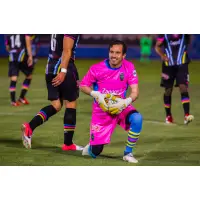 Las Vegas Lights FC goalkeeper Ricardo Ferrino