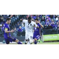 Marcus Epps of Bethlehem Steel FC vs. the Louisville City FC
