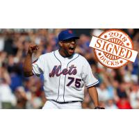 Pitcher Francisco Rodriguez with the New York Mets