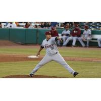 Frisco RoughRiders Pitcher Ariel Jurado