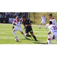 Bethlehem Steel FC controls the ball vs. the Richmond Kickers