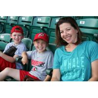 Fans at an Arkansas Travelers game