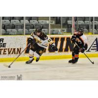 Forward Turner McMillen with the Estevan Bruins Bantam AA team