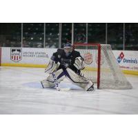 Tri-City Storm goaltender Jake Barczewski