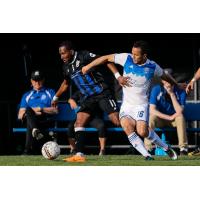 Colorado Springs Switchbacks battle Reno 1868 FC for possession