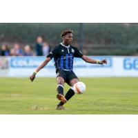 Colorado Springs Switchbacks control the ball vs. Reno 1868 FC