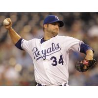 Pitcher Kyle Davies with the Kansas City Royals