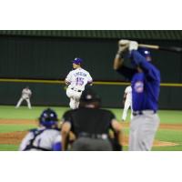 Tim Lincecum winds up for a pitch for the Round Rock Express
