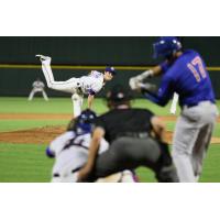 Tim Lincecum fires a pitch for the Round Rock Express