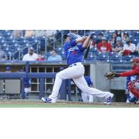 D.J. Peters Homers for the Tulsa Drillers