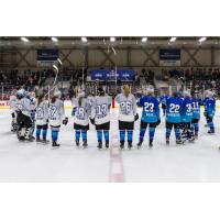 NWHL lineups at the All-Star Game in St. Paul, Minnesota
