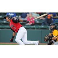 Hickory Crawdads catcher Sam Huff