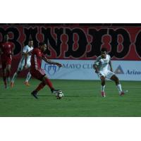 Sacramento Republic FC possess the ball vs. Phoenix Rising FC