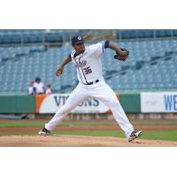 Syracuse Chiefs pitcher Edwin Jackson