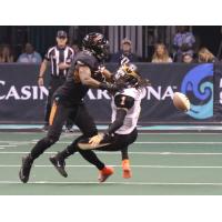 The Arizona Rattlers separate the Iowa Barnstormers from the ball