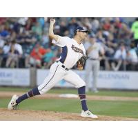 Somerset Patriots pitcher David Kubiak