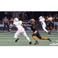 Arizona Rattlers attempt to tie up Nebraska Danger WR Eric Thomas