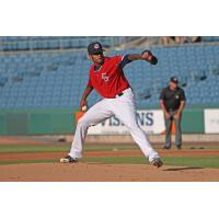 Syracuse Chiefs pitcher Edwin Jackson