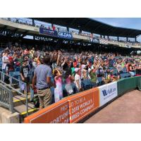 Sold out Education Day Crowd at NBT Bank Stadium for the Syracuse Chiefs