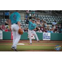 Charleston RiverDogs third baseman Chris Hess
