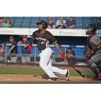 Moises Sierra of the Syracuse Chiefs