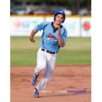 Hayden Jayco of the Victoria HarbourCats runs to third