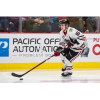 Portland Winterhawks defenseman Henri Jokiharju