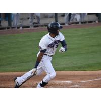 Julio Borbon of the Somerset Patriots