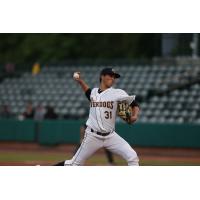 Charleston RiverDogs pitcher Migel Yajure
