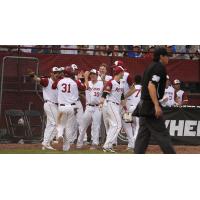Wisconsin Rapids Rafters celebrate