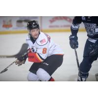 Ryan Schmelzer with the Adirondack Thunder