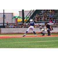 Brazos Valley Bombers at the plate